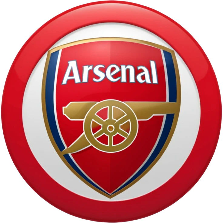 Arsenal football logo emoji