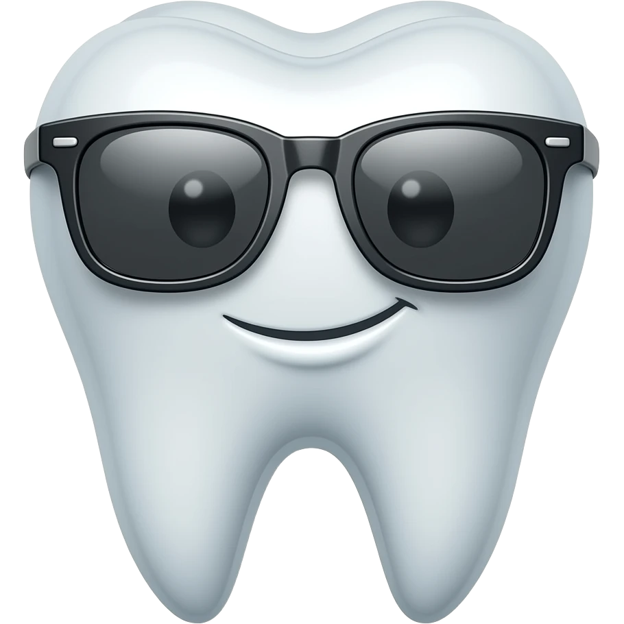 sassy tooth with an attitude. Add more attitude emoji