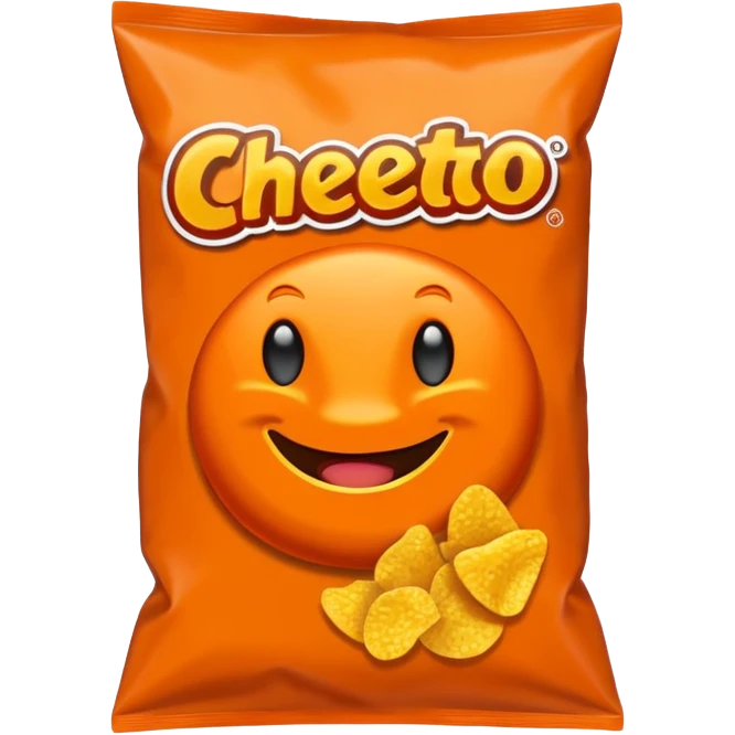 Cheeto bag emoji