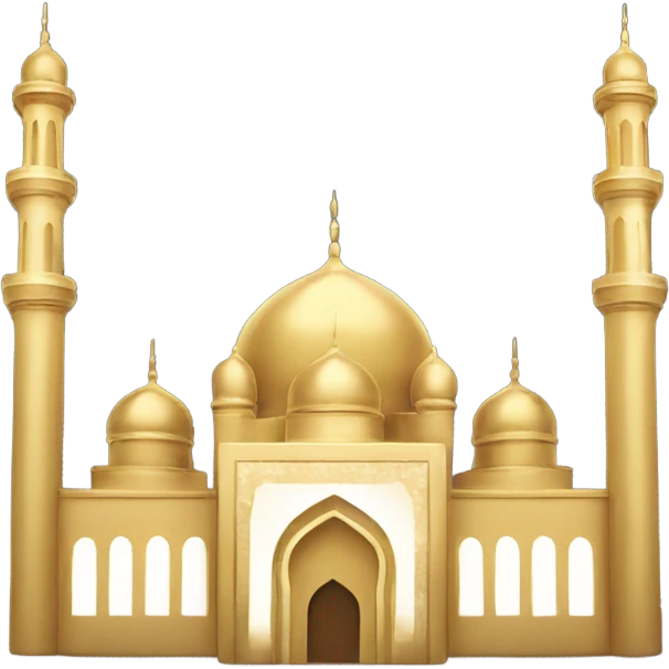 Golden mosque  emoji