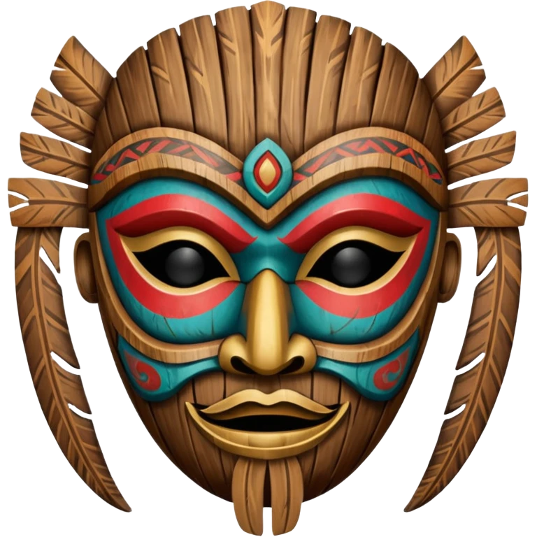 tribal mask emoji