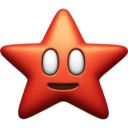 Mario star power up  emoji