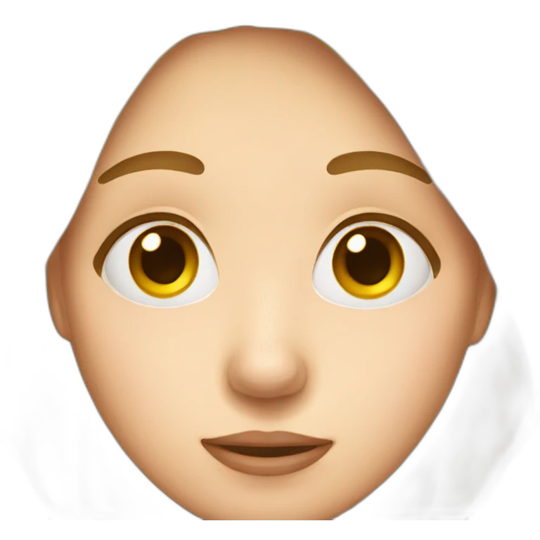 Woman with stuffy nose emoji
