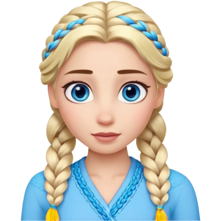 elsa frozen disney emoji