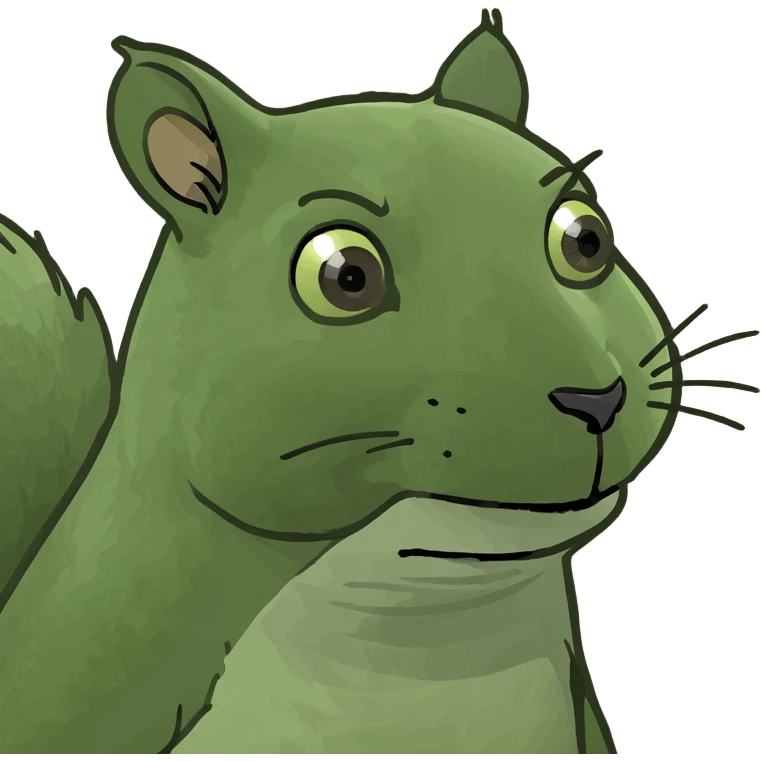 a squirrel emoji