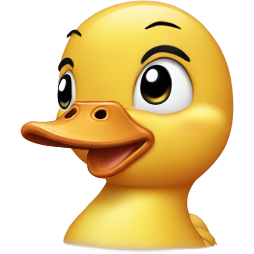 Crying Duck emoji