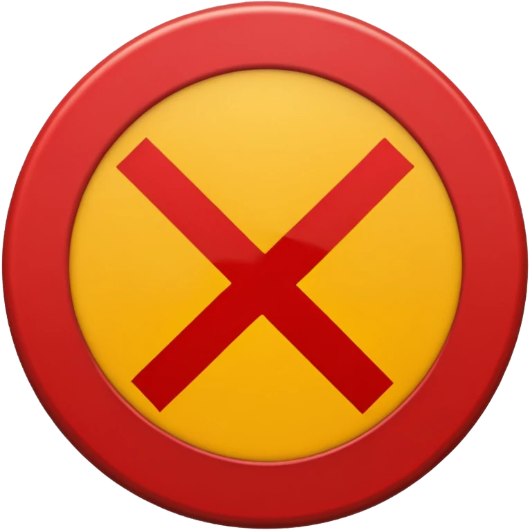 simbolo de prohibido  emoji