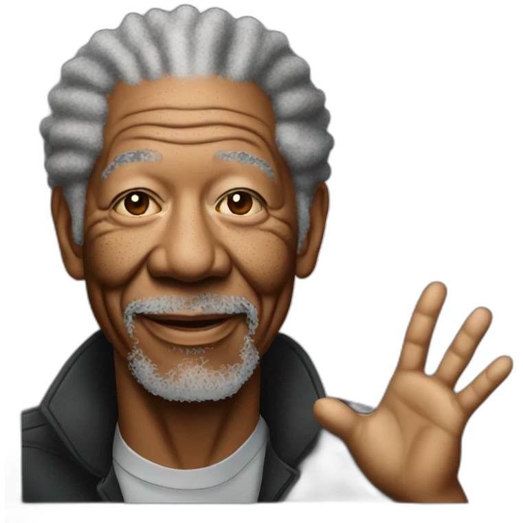 morgan freeman emoji