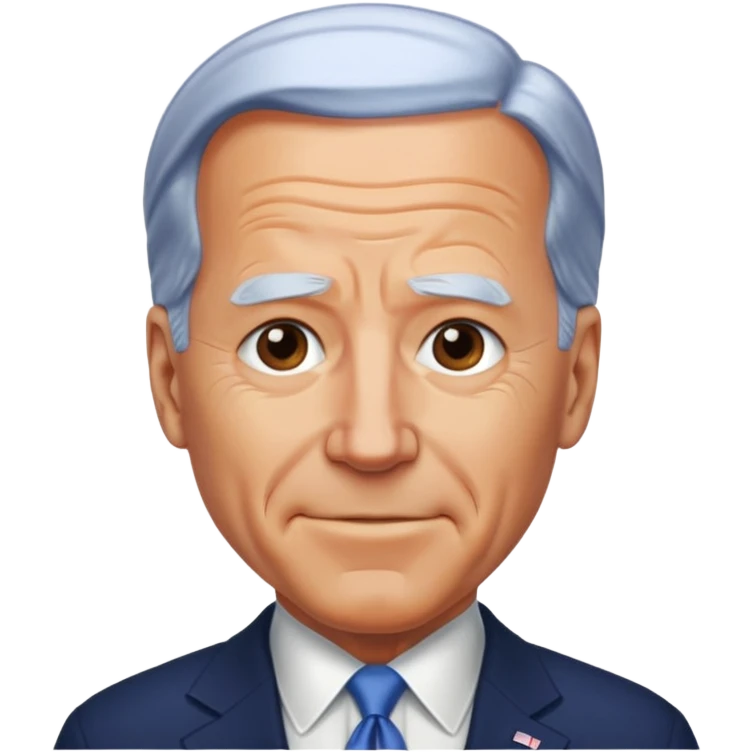 очень реалистичный байден emoji