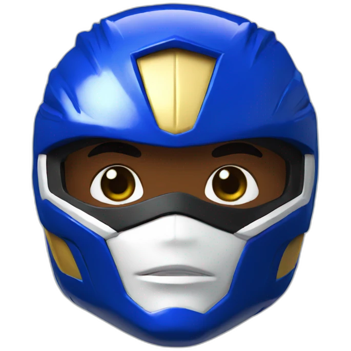 blue power ranger emoji