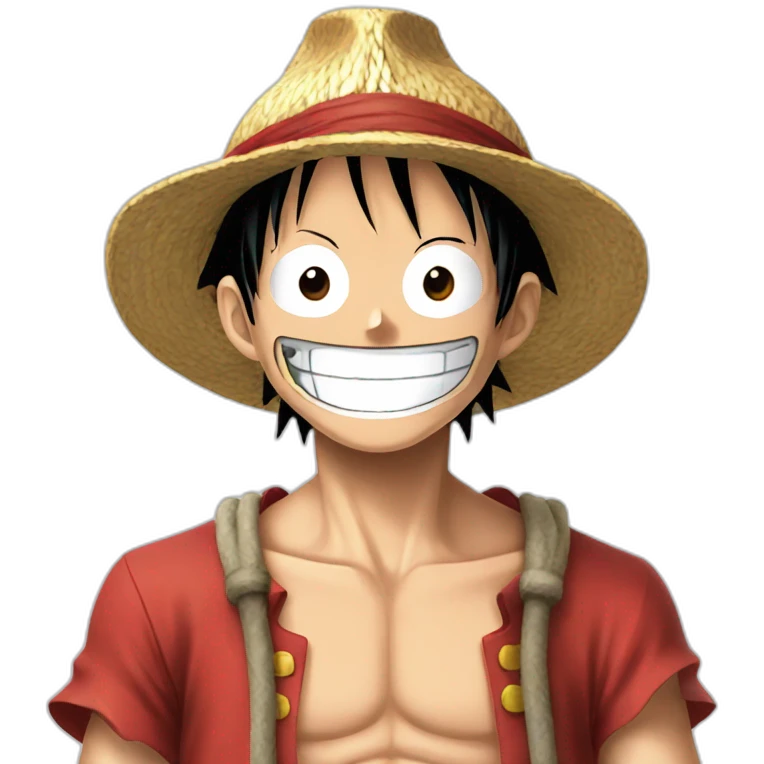 Monkey D Luffy emoji