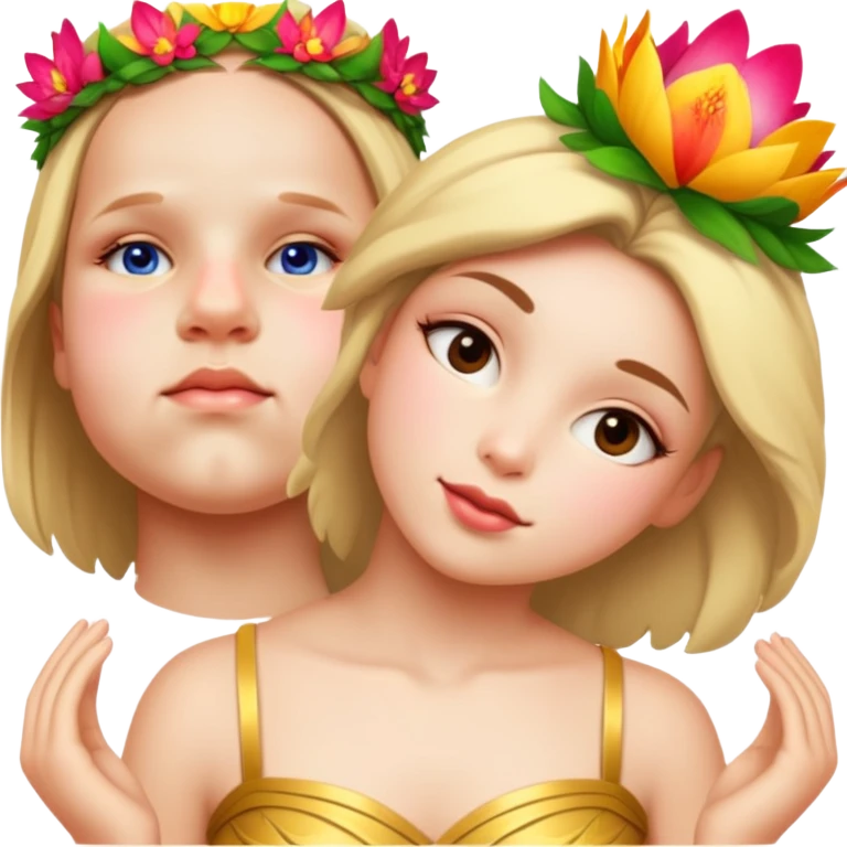 Flower-Crowned Dancer emoji