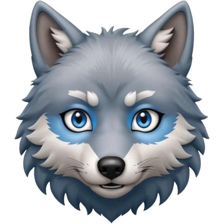 Furry wolf  emoji