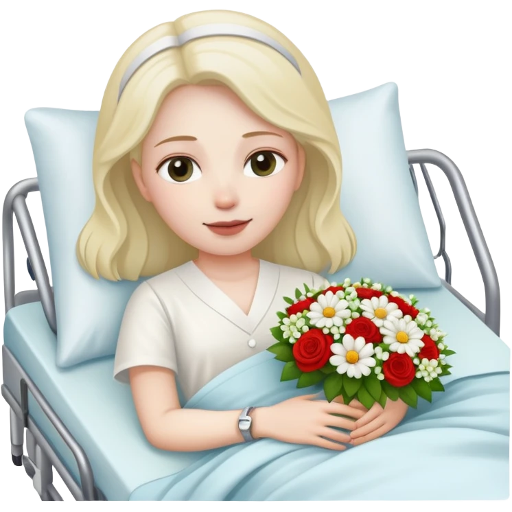 Happy wedding anniversary sick in the hospital  emoji