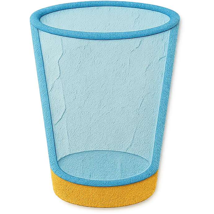empty glass  emoji
