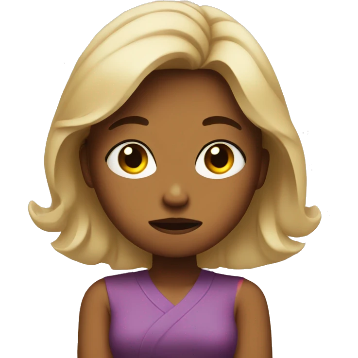 Annoyed look crosses her arms emoji