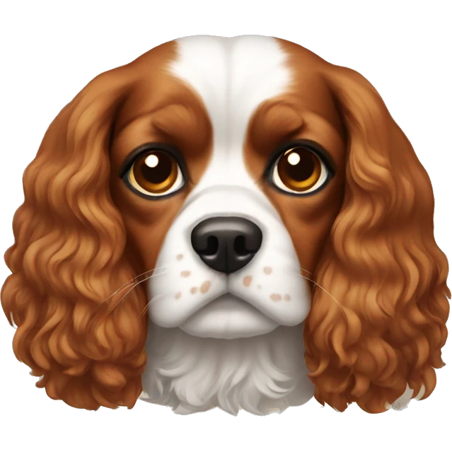 Cavalier dog emoji