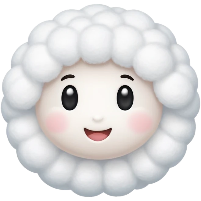 cotton ball emoji