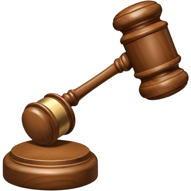 Gavel emoji