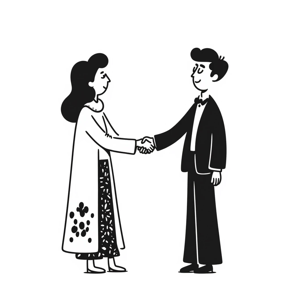 iran and america shaking hand emoji