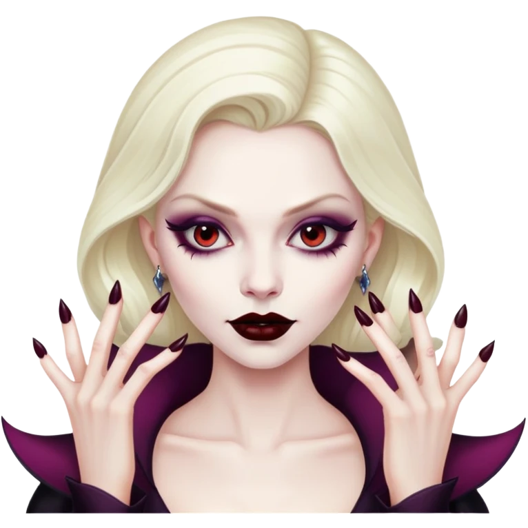 Nosferatu coquette vampire emoji