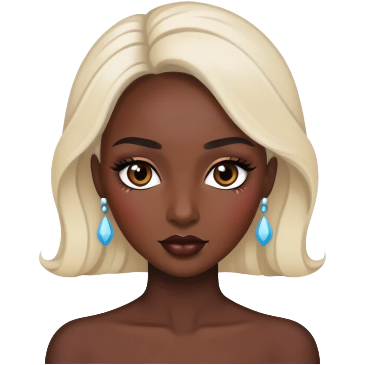 Darle femenine makeup emoji