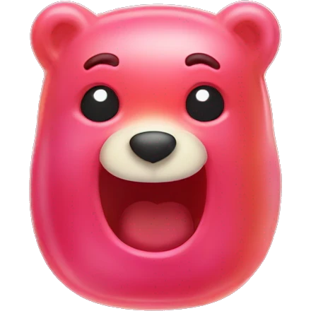 Gummy bear emoji
