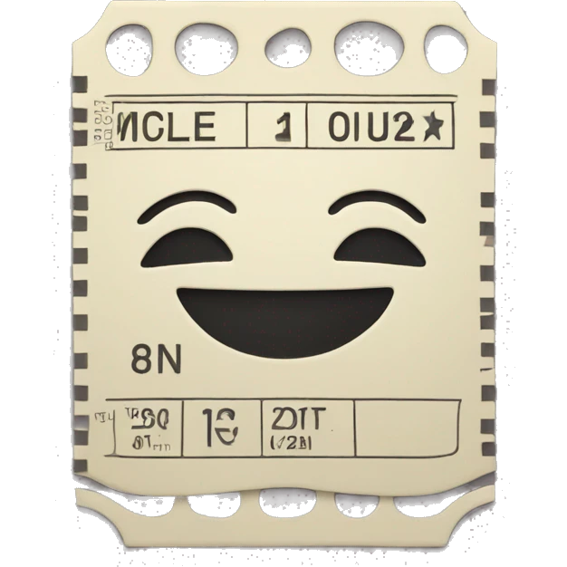 cinema ticket emoji