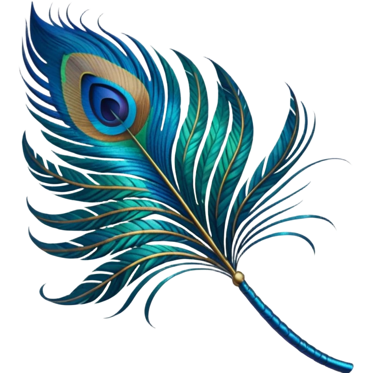 Peacock feather  emoji