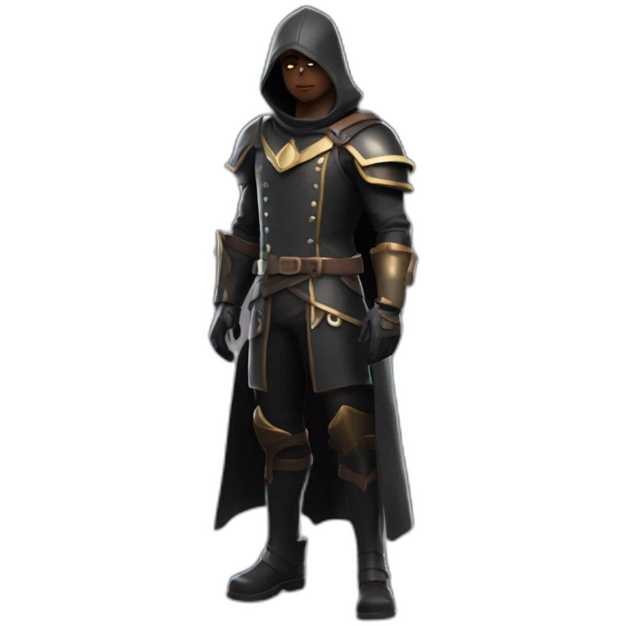 Fortnite-skin chevalier noir emoji