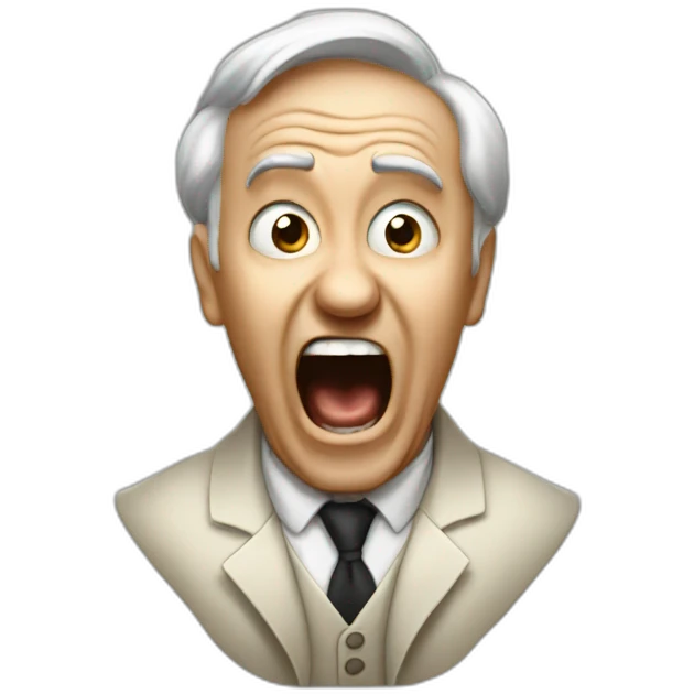 Thomas Edison screaming  emoji
