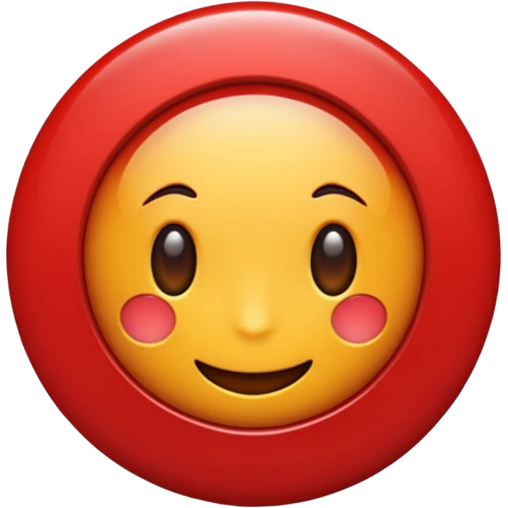 write "RED" emoji