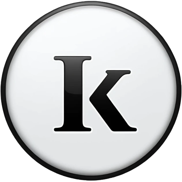 a sticker that says “ik” emoji