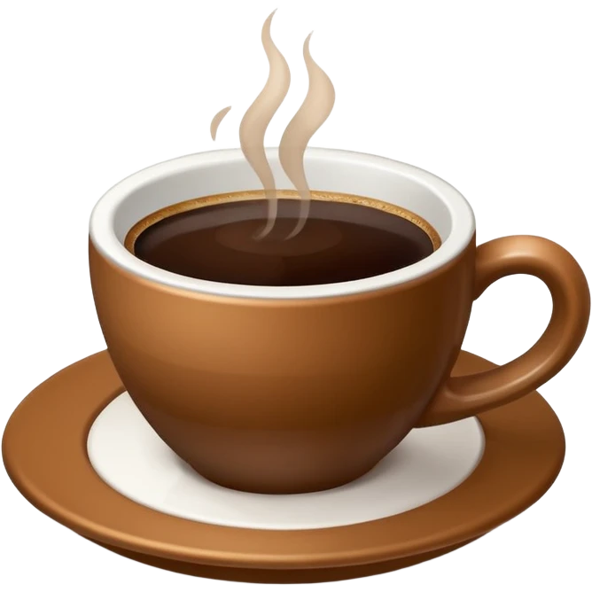 coffe and paper emoji