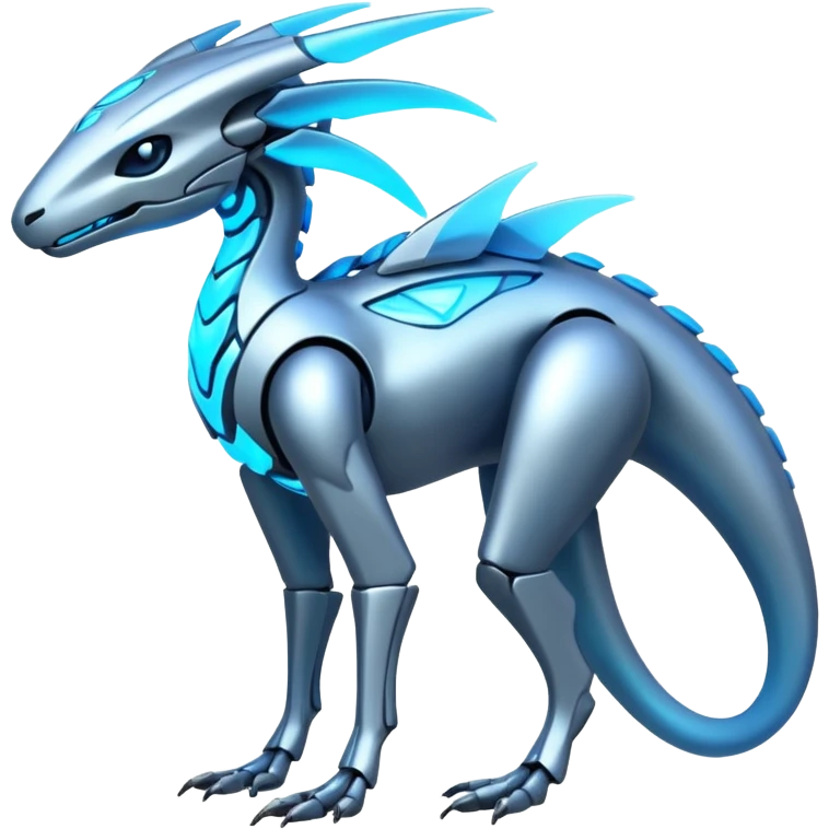 Futuristic Ethereal Modern Fakémon-creature-hybrid Full Body emoji