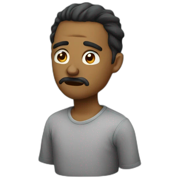 Chatt triste emoji