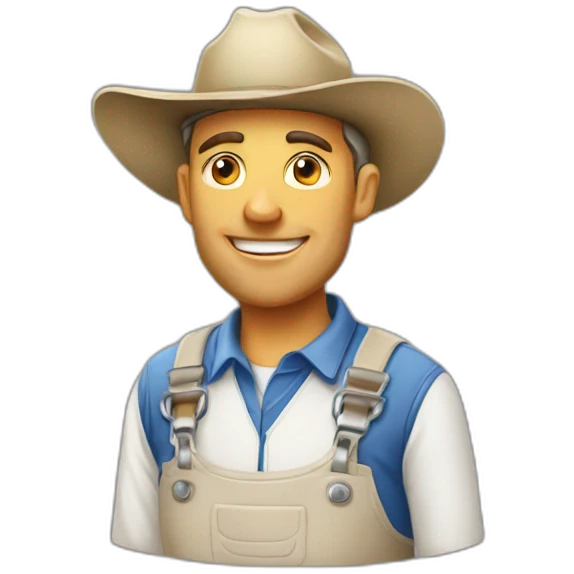 Dairy farmer emoji