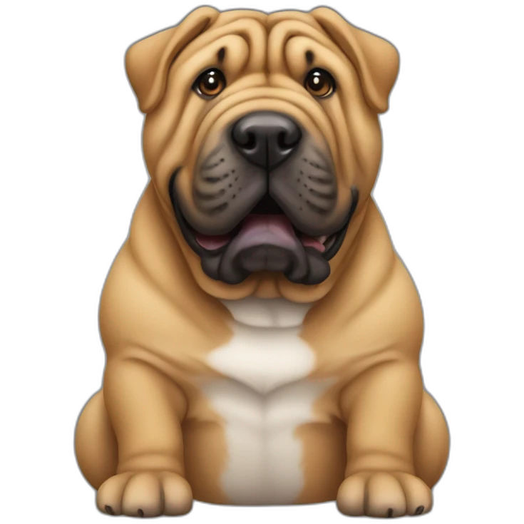 Sharpei emoji