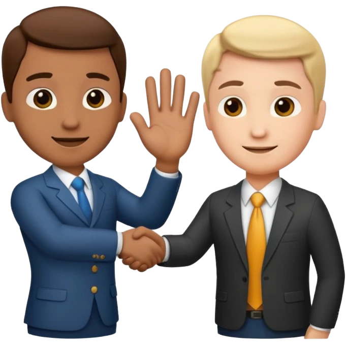business handshake emoji