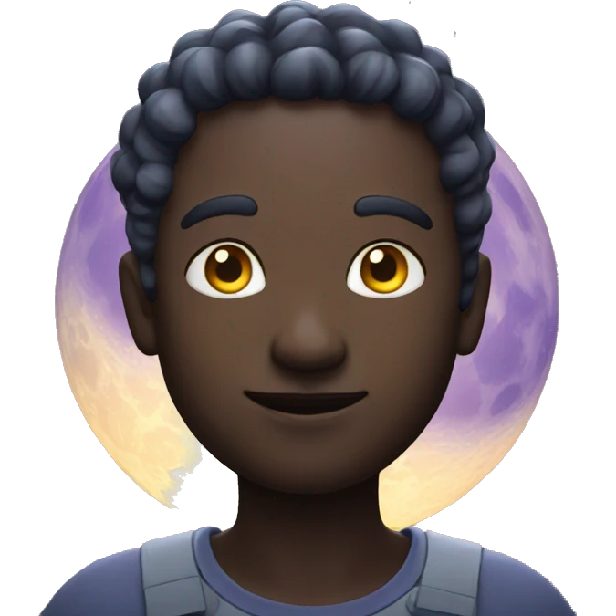 Bright moon emoji