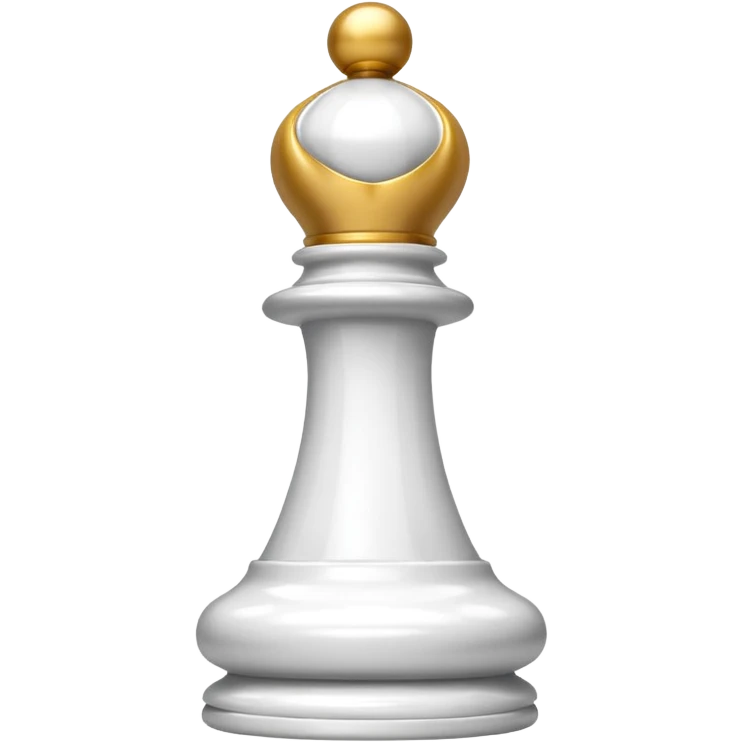 white chess piece emoji