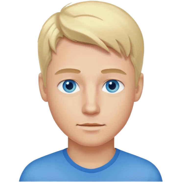 Nick Byrne blue eyes, blonde hair emoji