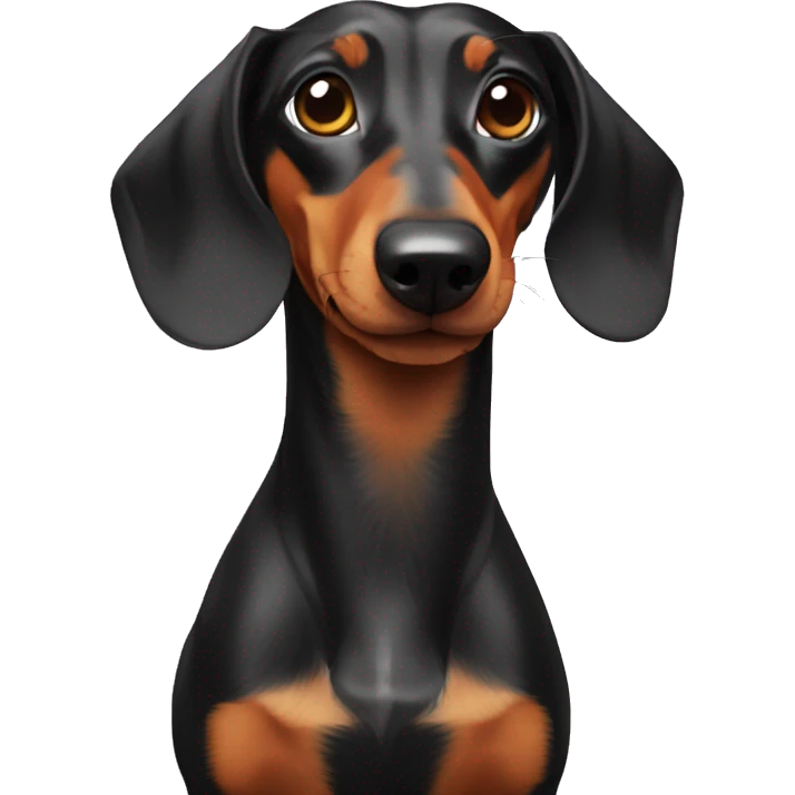 dachshund arlequin emoji