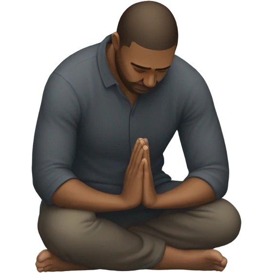 guy praying  emoji