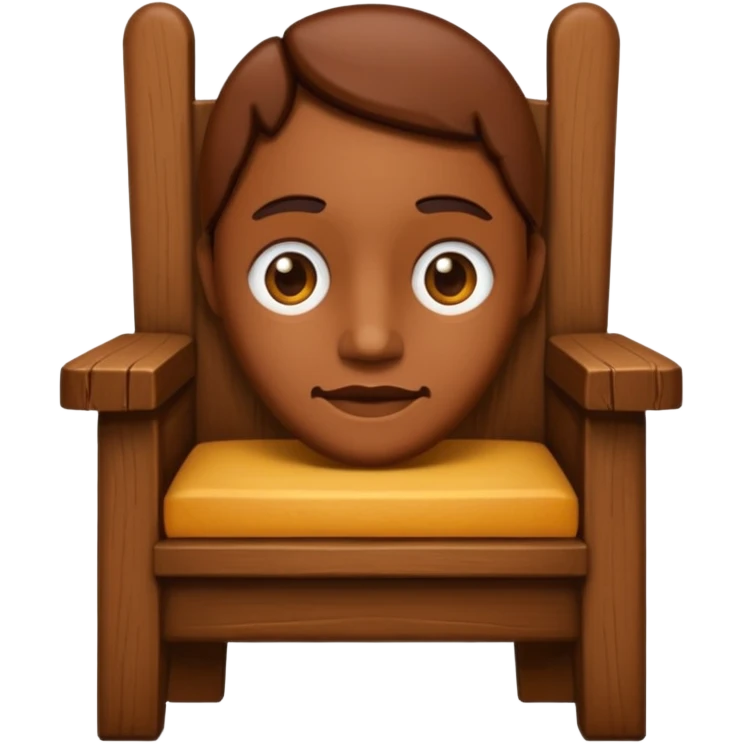 Face like a chair emoji