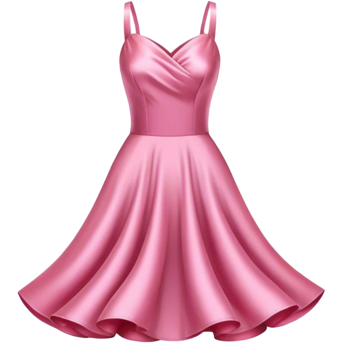 ultra realistic short pink dress emoji