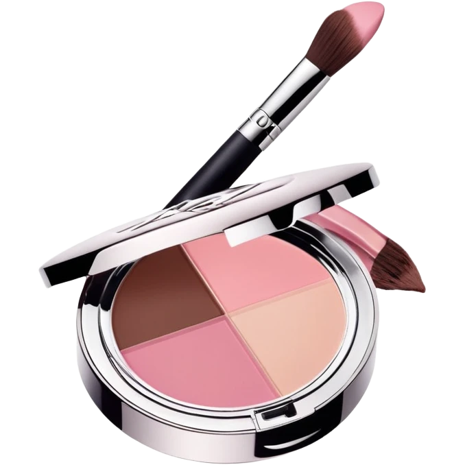 Dior brown and pink make-up emoji