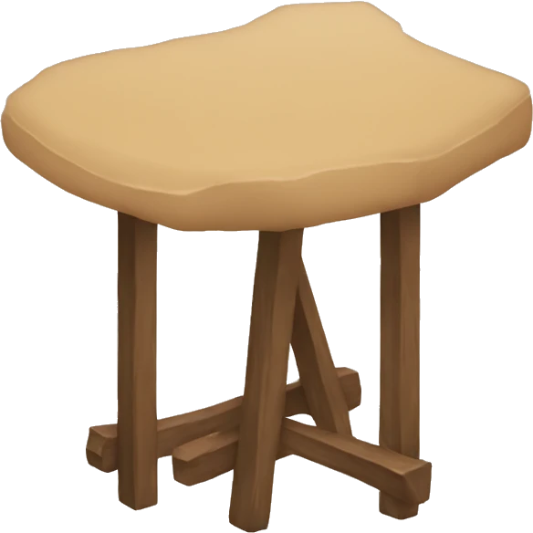 Mesa plegable  emoji