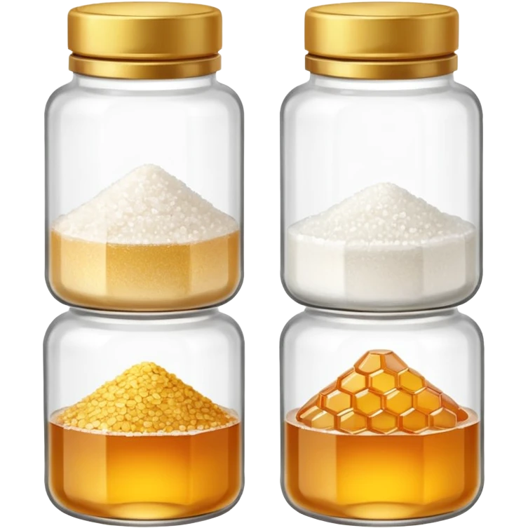 Salt and honey but separate  emoji