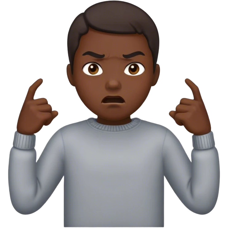 Furious jumper  emoji